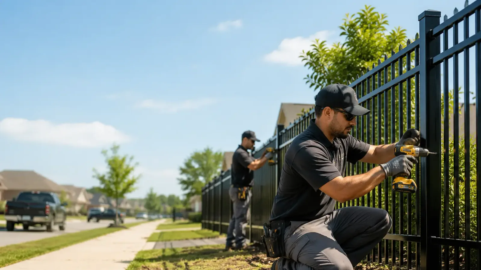 Metal Fence Installation in Centerport, NY
